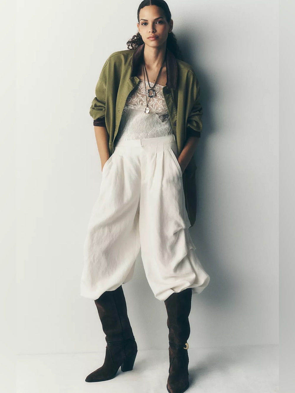 Anthropologie Garden Balloon Pants size 8